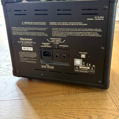 Blackstar HT-1R MKII 1-Watt 1x8" Guitar Combo with Reverb 2019 - Present - Black image 5