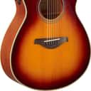 Yamaha FSC-TA TransAcoustic Grand Concert Acoustic Electric Guitar, Solid Spruce Top, Brown Sunburst