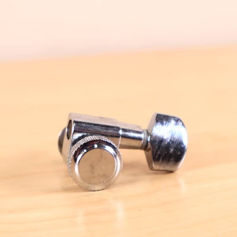 (1) Schaller Fender M6 Locking Pin Chrome Machine Head image 1