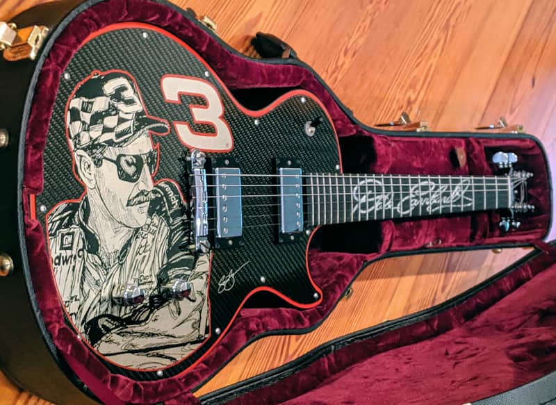 Gibson 1999 Les Paul Custom Shop Dale Earnhardt Guitar #47 of 333, 1 Owner CASE QUEEN, RARE! image 1