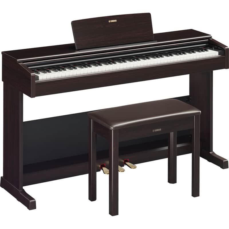 Yamaha ARIUS YDP-105 88-Key Console Digital Piano with Bench (Rosewood) image 1