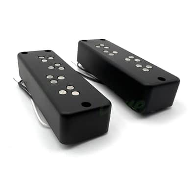 LeCompte Triple Threat 4 String Split Coil (BC Shape) Bass Pickup Set image 1