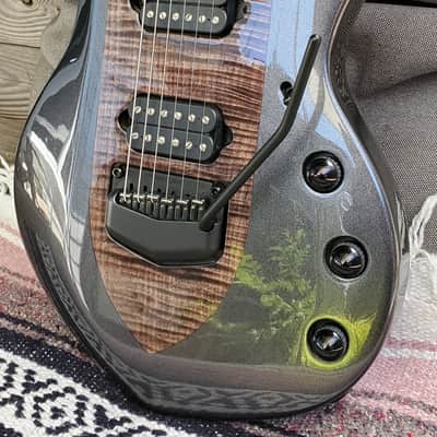 Ernie Ball Music Man Majesty 6 2021 - Smoked Pearl image 3