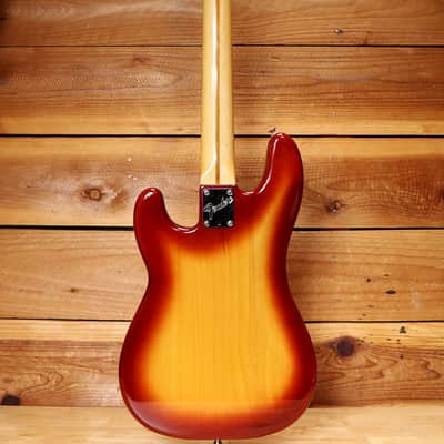 1984 Fender American Standard Precision Bass +OHSC Rosewood Fretboard USA - Sienna Sunburst CLEAN! 20179 image 6