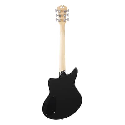 D'Angelico Premier Bedford SH Semi-Hollow Guitar - Black Flake - B-Stock image 8