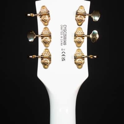 Gretsch G5422TG Electromatic Classic Hollow Body, Laurel FB, Snowcrest White image 10