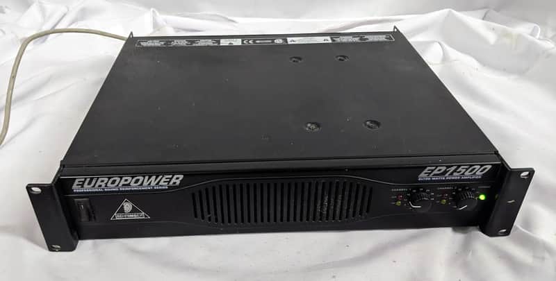 Behringer Europower EP1500 2 x 700 Watts Power Amplifier | Reverb