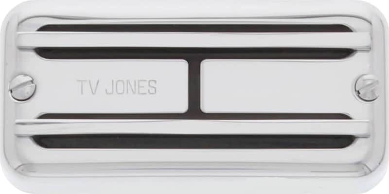 TV Jones Super'Tron Humbucker Neck Pickup, Universal Mount, Chrome image 1