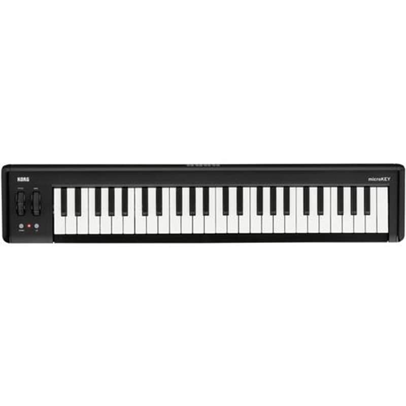 Korg microKEY2 49 Key USB Powerable Compact MIDI Controller Keyboard with Pedal Input image 1