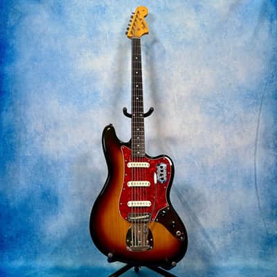 1992 Fender MIJ Custom Edition Bass VI Sunburst, Made by Fujigen