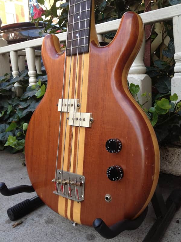 Memphis 1984 Bass set neck Walnut MIJ Japan Matsumoku with Orig. Case + FREE SHIPPING image 1