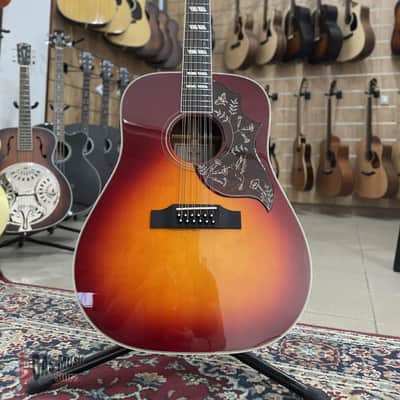 Sigma DM12-SG5 SG Dreadnought Cherry Sunburst 12 Strings image 2
