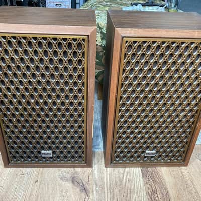 Rare Akai SW-135 Vintage Speakers (Made in Japan) 1970's image 1