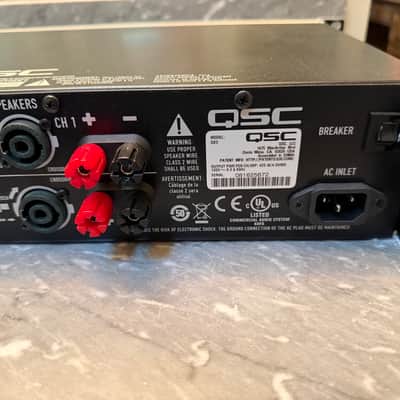 QSC GX3 2-Channel Power Amplifier 2010s - Silver image 2