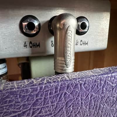Wolfaardt Custom Boutique Combo BLACKFACE TYPE 2x 6V6 (20 watt) - Purple image 13