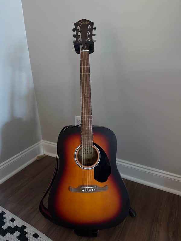Fender FA-115 Dreadnought 2010s - Sunburst image 1