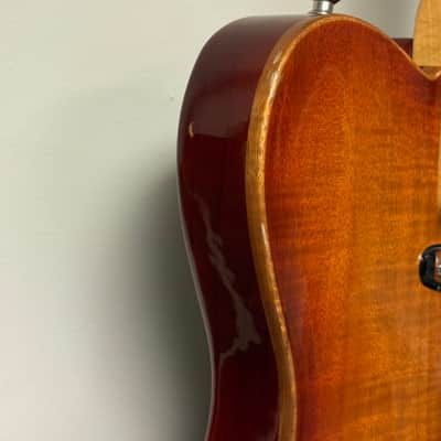 Fender American Select Carved Top Koa Telecaster 2012 - Sienna Edge Burst image 8