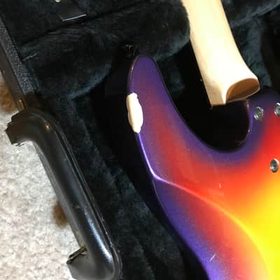 Left Handed ESP Sunburst Tiger George Lynch Signature 1990's Sunburst Tiger image 5
