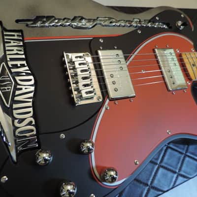 FENDER TELECASTER DDCC CUSTOM ENGRAVED HARLEY DAVIDSON GUITAR image 7