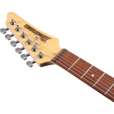 Mint Ibanez Model AZES31VM Solid Body Electric Guitar in a Vermillion Finish - NEW image 3