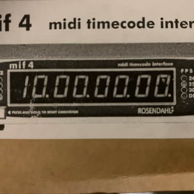Rosendahl Mif 4 Midi Timecode Interface 2019 red/silver image 2