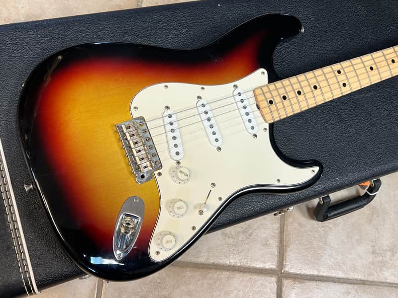 1997 Fender Custom Shop 1969 Stratocaster Sunburst Abigail Ybarra image 1