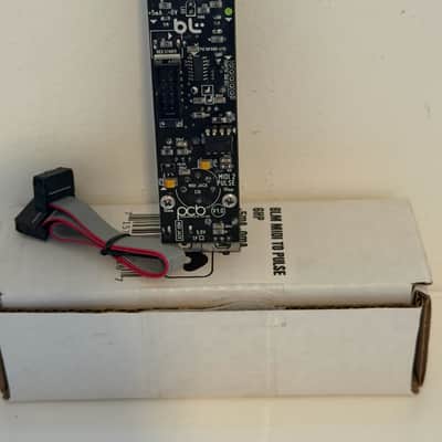 Blue Lantern MIDI to Pulse Clock Eurorack Module 2023 - Black image 2