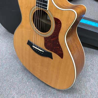 Taylor 414-CE-L4 Ovangkol Back and Sides w/ Hardcase image 6