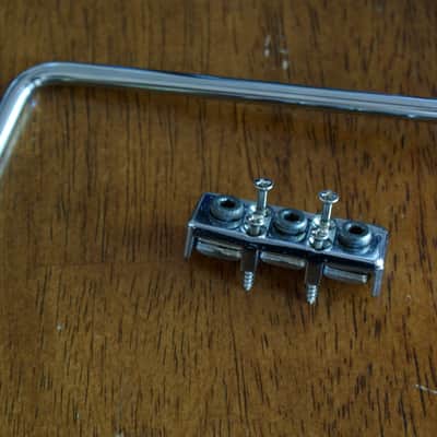 Fender System One Tremelo System 1984-87 Chrome (Solid) image 4
