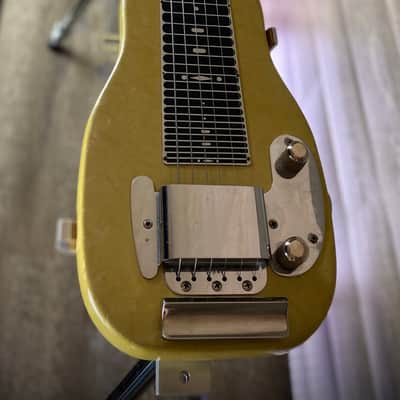 Vintage Fender Champion Lap Steel (Pearloid / Mother of Pearl) - USED image 5