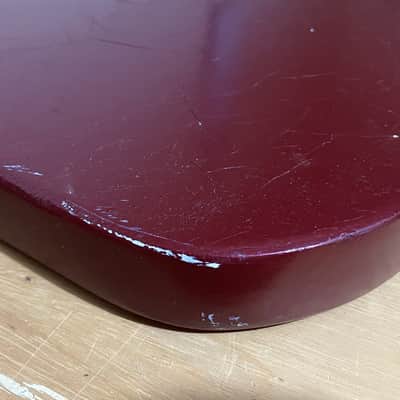 1960s 70s Teisco Zenta Top Twenty Electric Guitar Body Japan Resprayed Kawai image 17