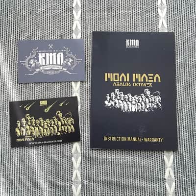KMA Audio Machines Moai Maea Analog Octaver- with box and manual image 8