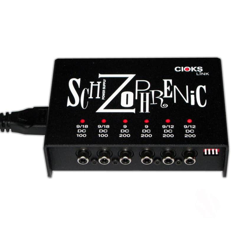 CIOKS Schizophrenic Link 100/200mA 6-Outlet 9/12/18v Power Supply image 2