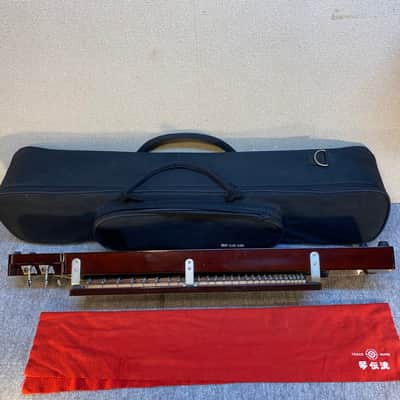 Taisho Goto - Nagoya harp.  Keyed lap steel like Japanese instrument with soft image 21