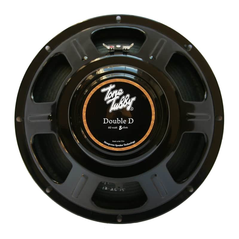 Tone Tubby 12" Black Alnico DD Hemp Cone Guitar Speaker 16 ohm NEW with Warranty image 1