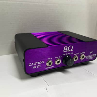 THD Hot Plate Power Reactive Attenuator 8 Ohm Purple Volume Control Load Box Amp Power Soak w Manual image 7