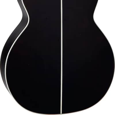 Takamine GN73CE Grand Concert Acoustic-Electric Guitar, Solid Spruce Top, Satin Black image 3