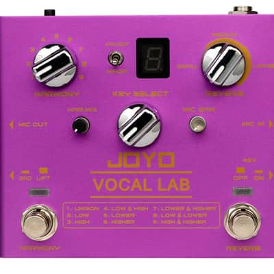JOYO R-16 VOCAL LAB 9 VOCAL HARMONY EFFECTS Guitar Effect Pedal image 1