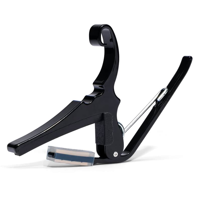 Kyser KG6BA Quick Change Capo for Acoustic Guitar - Black image 1