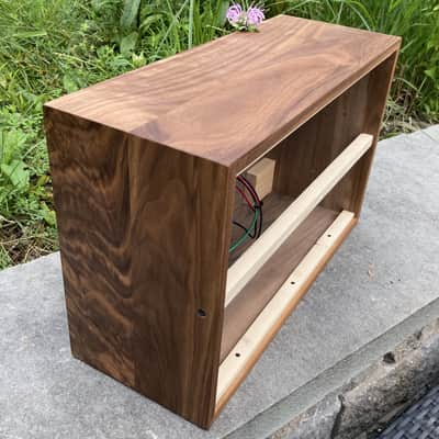 Handcrafted wooden eurorack modular synth case - 84HP 6U image 2