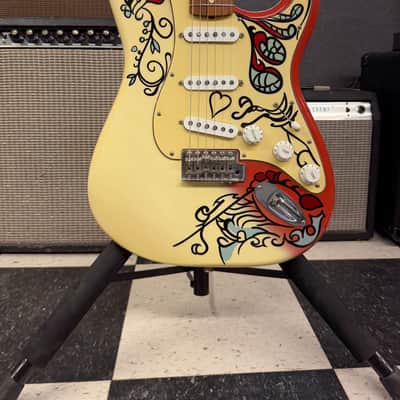 Fender Jimi Hendrix Artist Series Signature Monterey Stratocaster 2017 - 2018 - Monterey Graphic image 5