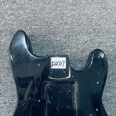 Black Strat Style Guitar Body for Fixed Bridge Build image 8
