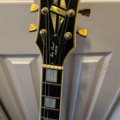 Gibson Les Paul Custom 1975 - Maroon image 3