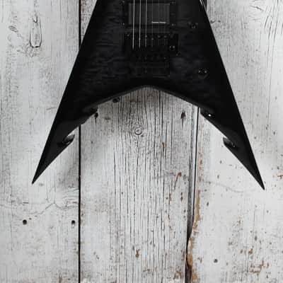 Jackson Pro Series Corey Beaulieu King V KV6Q Electric Guitar Transparent Black image 1