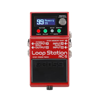 Boss RC-5 Loop Station Phrase Recorder Guitar Effects Looper Pedal image 2