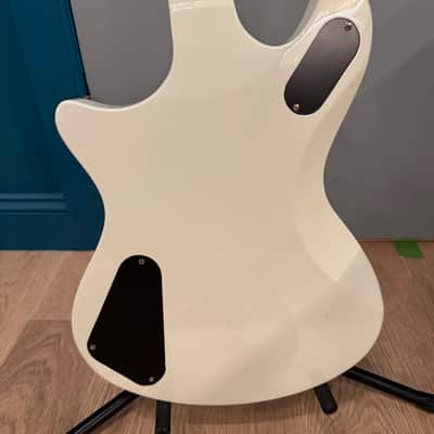 Schecter Tempest Custom 2020 - Present - Vintage White With Gold Hardware and EMG 81/85 image 8