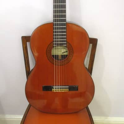 rare Antonarra  luthier Nagoya Suzuki  Japan  vintage classical guitar  70s  Spruce top rosewood image 2