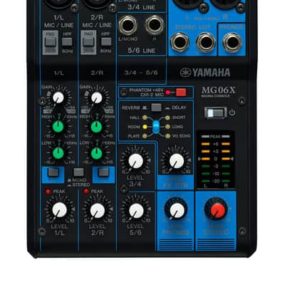 Yamaha MG06X - 6-Channel Mixing Console image 3