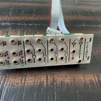 AniModule LogicOgic Eurorack Gate Inverter Flip Flop OR and AND Logic Gate Module image 1