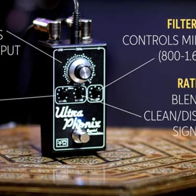 Vertex Effects Ultraphonix MkII Overdrive Guitar Effects Pedal ULTRAPHONIX MKII image 2